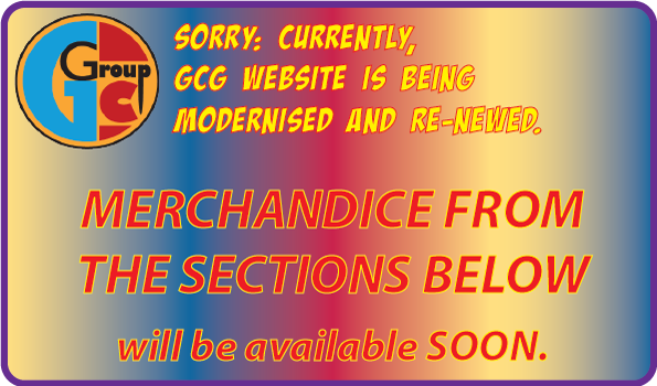 GCG merchandice will be available to buy soon.