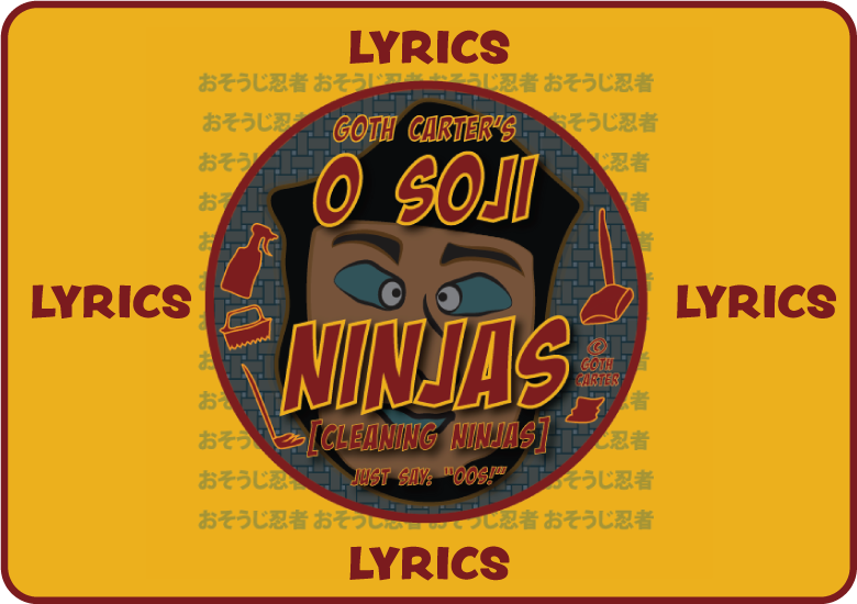 goth's o soji ninja song lyrics page link